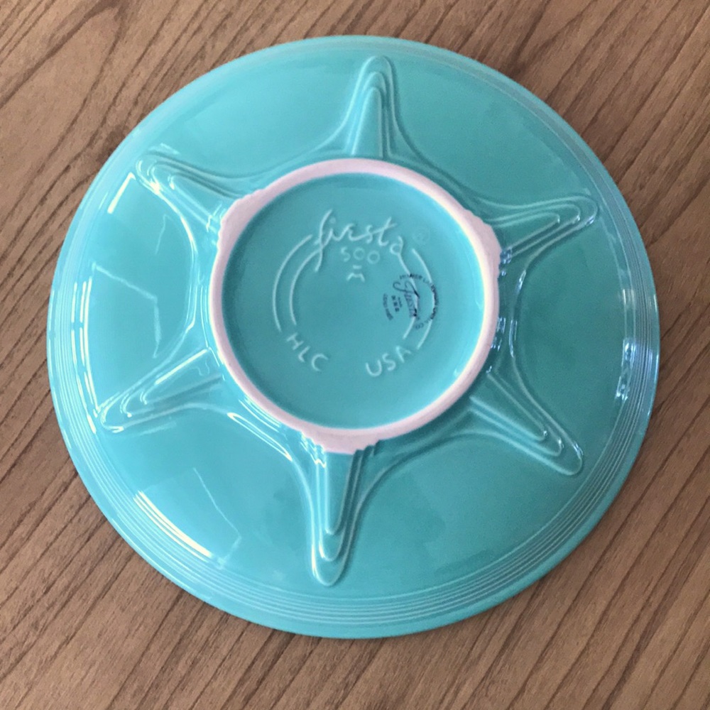 Fiestaware Sea Foam/Sea Mist Large Serving Bowl Set of Two